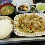 清龍園 - 野菜炒め定食