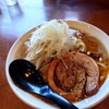 麺処 玖 - 海老味噌　辛ネギは別皿です