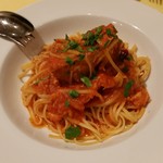 オステリア　デッラ　カパンナ - 渡り蟹のパスタ2015,5