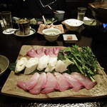 鮨でですけ - 寒ブリ鍋 in February 2015