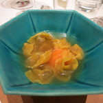 レストラン ラッセ - 27年5月　お肉を詰めたアニョーリ