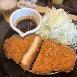 松のや - 料理写真:税別でワンコインですから十分な厚み