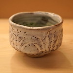 京懐石 吉泉 - お薄　(2015/04)