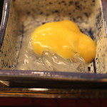 京懐石 吉泉 - お造り　（淡路　のれそれ　酢味噌）　(2015/04)