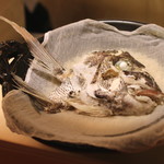 京懐石 吉泉 - 鯛ご飯　(2015/04)