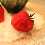 京懐石 吉泉 - 苺　(2015/04)