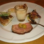 エルバ - ある日の前菜5種盛り