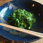 徳山鮓 - 鍋に入れる花山椒