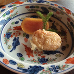 徳山鮓 - 自家製からすみとその天ぷら