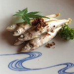 徳山鮓 - 琵琶湖産稚鮎の煮あげ