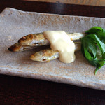 徳山鮓 - 琵琶湖産ホンモロコ　飯のソース