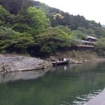 星のや京都 - 15分で到着