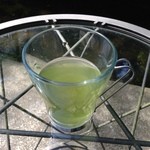 星のや京都 - 冷たいお茶をいただきました