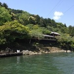 星のや京都 - お世話になりました、保津川(大堰川)を下ります