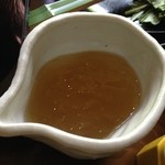 星のや京都 - 鶏スープのにこごり