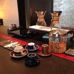 星のや京都 - 蔵でのコーヒー (10:00〜12:00)