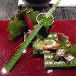 星のや京都 - 夕食コース 五味自在 20000円(税・サービス料別途)の八寸