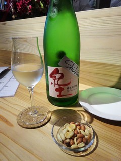 藤沢 日本酒×肉バル 来酒 - 紀土 Shibata's 純米大吟醸 生原酒