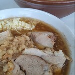 ラーメン荘 歴史を刻め - 料理写真:豚つけ麺(500g) ﾆﾝﾆｸﾏｼｱﾌﾞﾗﾏｼﾏｼ　2026.08.25