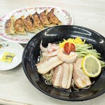 餃子の王将 - 料理写真:冷し中華セット 1,179円
