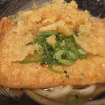 はなまるうどん - たぬきつね(2015.5.12)