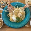 奈な屋 - 料理写真:有頭大海老おろしウドン定食。特大海老にしてもらいました。