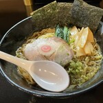 麺屋バロ - 海老らぁめん（大盛、ノリはトッピング）