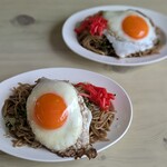 飯玉屋 - 焼きそば 小＋目玉焼き