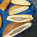 ICHIBA - ミルクどら焼き、こうちのどらやき（四万十栗餡） 断面