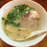 麺屋 菜々兵衛 - 【2015年05月】鶏白湯塩@750円。