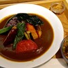 ハナナ - 料理写真:平群野菜の黒米カレー