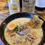 煮干結社 - 【限定】ツヨシの嶽キミ極濃冷蕎麦　1500円