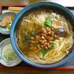 佐藤養助 - なめこうどん