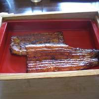 鰻割烹 伊豆栄 本店 - コース料理のなかのウナギ蒲焼
