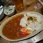 クラフトビアマーケット - CRAFT BEER MARKET　「休日カレーセット」　９５０円