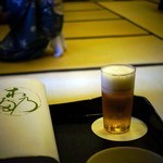 京料理 木乃婦 - まずはビールで献杯