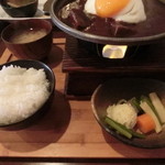 タンシチューハンバーグ②