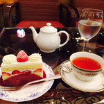 クローバー - ケーキ＆紅茶セット