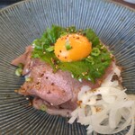 福島牛焼肉牛豊 - 料理写真:福島牛サーロインサシトロ丼2,079円