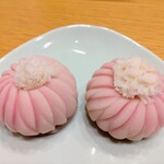 大岡屋製菓舗 - 上生菓子（練切　菊の着綿）　綺麗