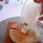 レストラン ビオス - ベーコンエッグ