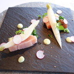 レストラン ビオス - 三年物ニジマス