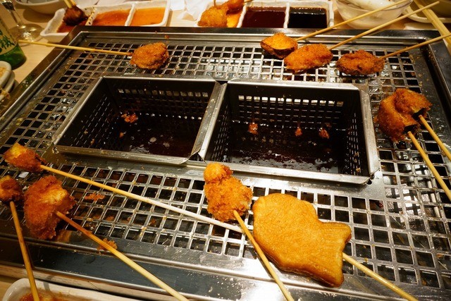 閉店 串揚げビュッフェ 楽膳 Bigbox高田馬場店 高田馬場 串揚げ 串かつ 食べログ