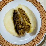 Ｏyaki cafe ほうろくや - 料理写真:キーマカレーたっぷりの具