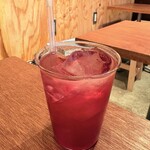 ジャミーベイクショップ - 自家製しそジュース[水割り](税込500円)