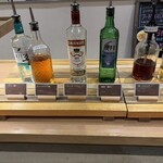 スーパーホテル - ウェルカムバーはアルコールもありました。