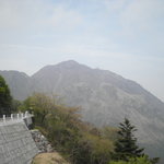 Matsuzaka Ya Yu Semp Ei Hompo - 展望台からの平成新山（黄砂でした）