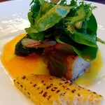京都・烟河 - 京都ポークの肉料理