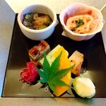 京都・烟河 - 前菜盛り合わせ