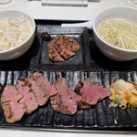 陣中 - 料理写真:丸ごと牛タン塩定食＋極上タン単品